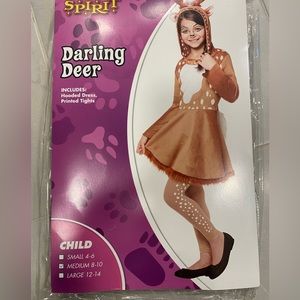 Girls Deer Costume size medium